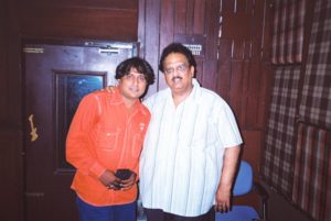 Harsshit Abhiraj and famous singer Dr S P Balsubramanyam