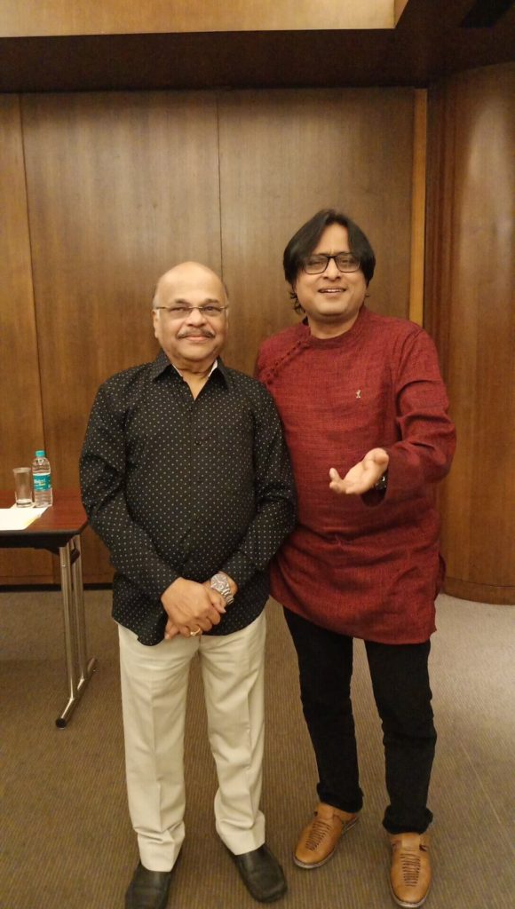 Harsshit Abhiraj and Ashok Patki in Mirchi Music Award 2020