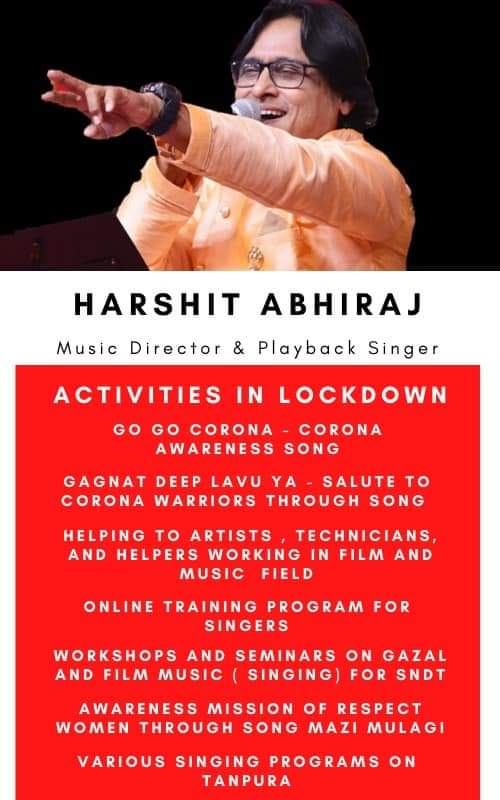 Harsshit Abhiraj receives award for activities in lockdown